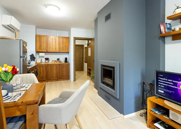 Appartement 2-room Forest Retreat - Fireplace, Veranda, Bbq, Views